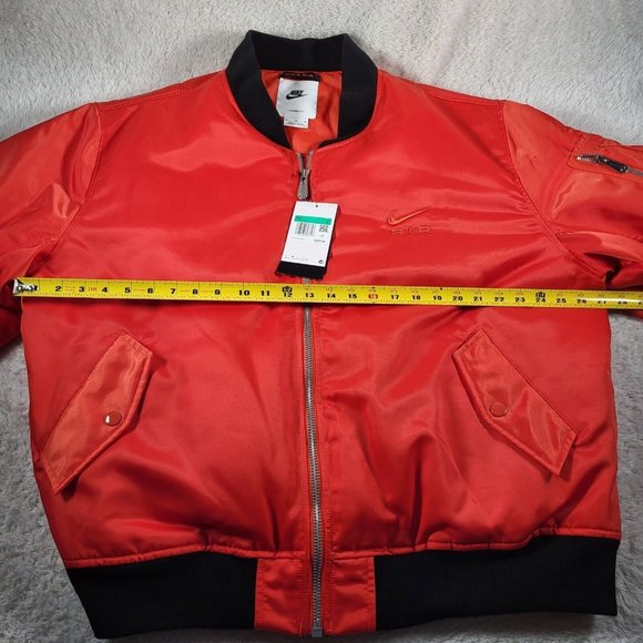 Nike Air Bomber Jacket, Picante Red, Mens Sz XL, DV9891-633 NWT - Picture 9 of 12